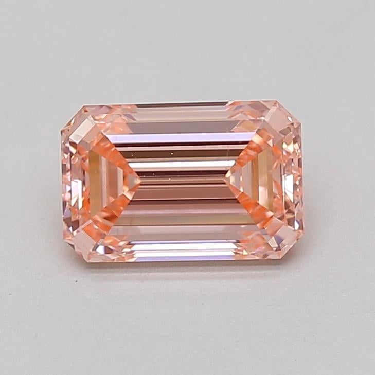 1.55 Ct. Fancy Vivid Pink Emerald Lab Grown Diamond