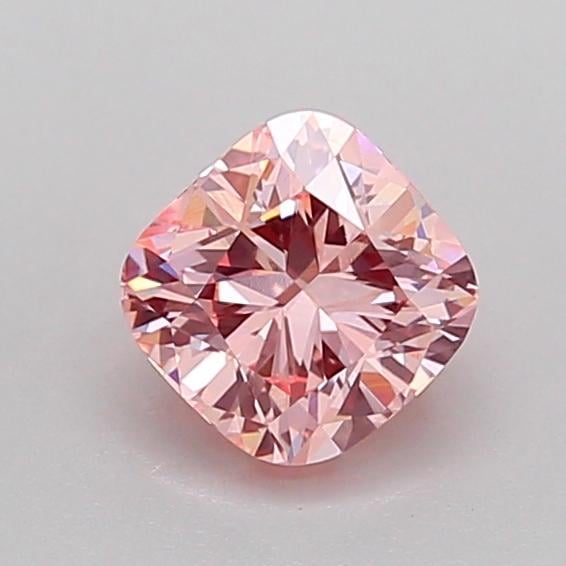 1.02 Ct. Fancy Intense Pink Cushion Lab Grown Diamond