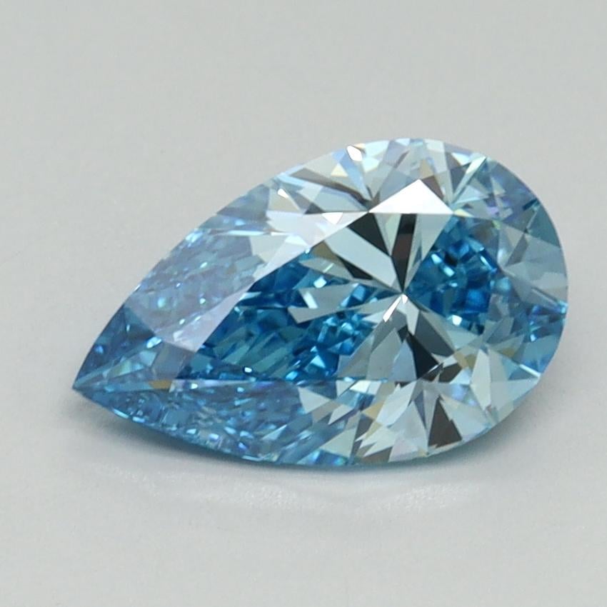 1.50 Ct. Fancy Vivid Blue Pear Lab Grown Diamond