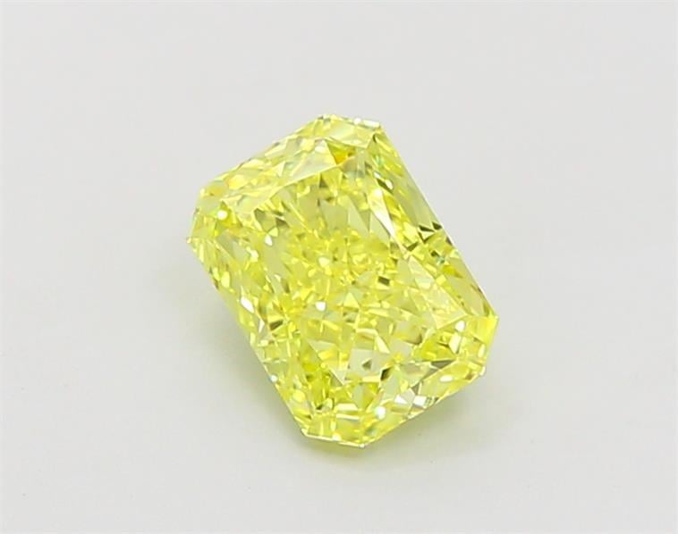 1.06 Ct. Fancy Vivid  Yellow Radiant Lab Grown Diamond