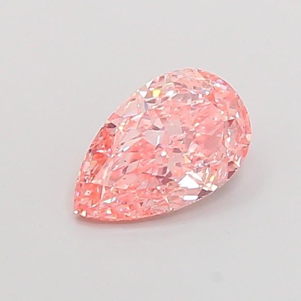 1.63 Ct. Fancy Vivid Pink Pear Lab Grown Diamond