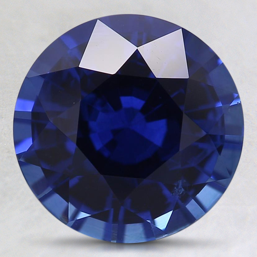 9.1mm Super Premium Blue Round Sapphire