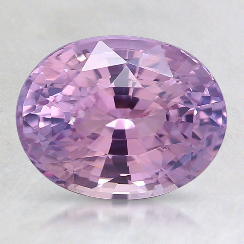 8.7x6.8mm Unheated Pink Oval Sapphire