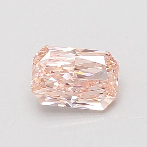 0.58 Ct. Fancy Intense Pink Radiant Lab Grown Diamond