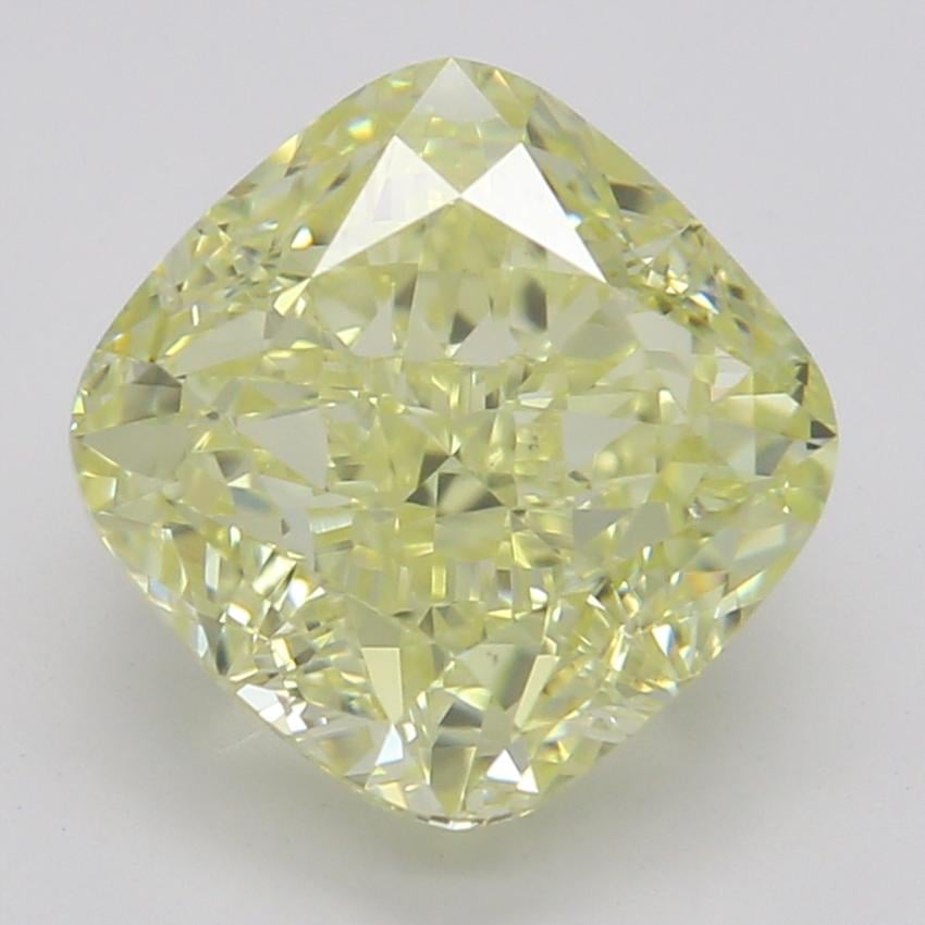 2.02 Ct. Fancy Yellow Cushion Diamond