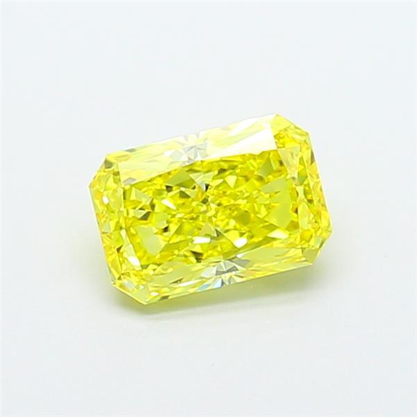1.43 Ct. Fancy Vivid  Yellow Radiant Lab Grown Diamond