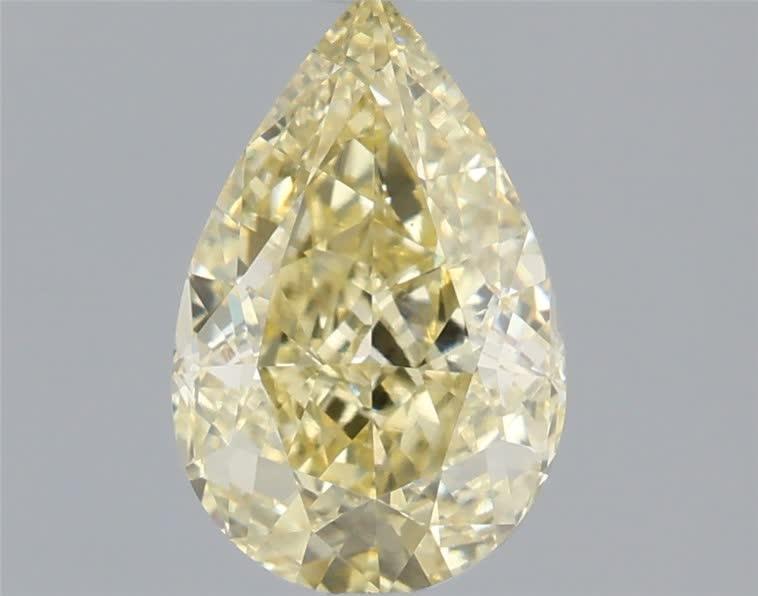 1.02 Ct. Fancy Yellow Pear Lab Grown Diamond