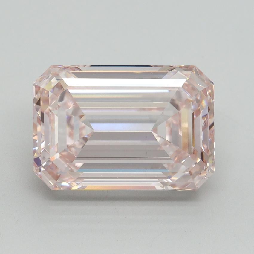 7.58 Ct. Fancy Pink Emerald Lab Grown Diamond