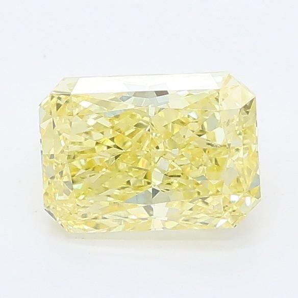 1.13 Ct. Fancy Vivid Yellow Radiant Lab Grown Diamond
