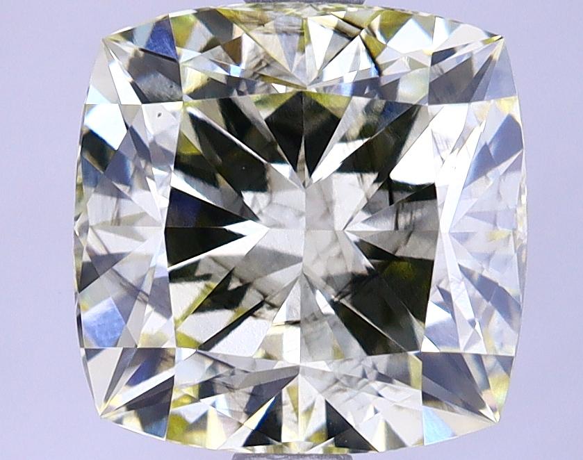 2.50 Ct. Fancy Light Yellow Cushion Lab Grown Diamond