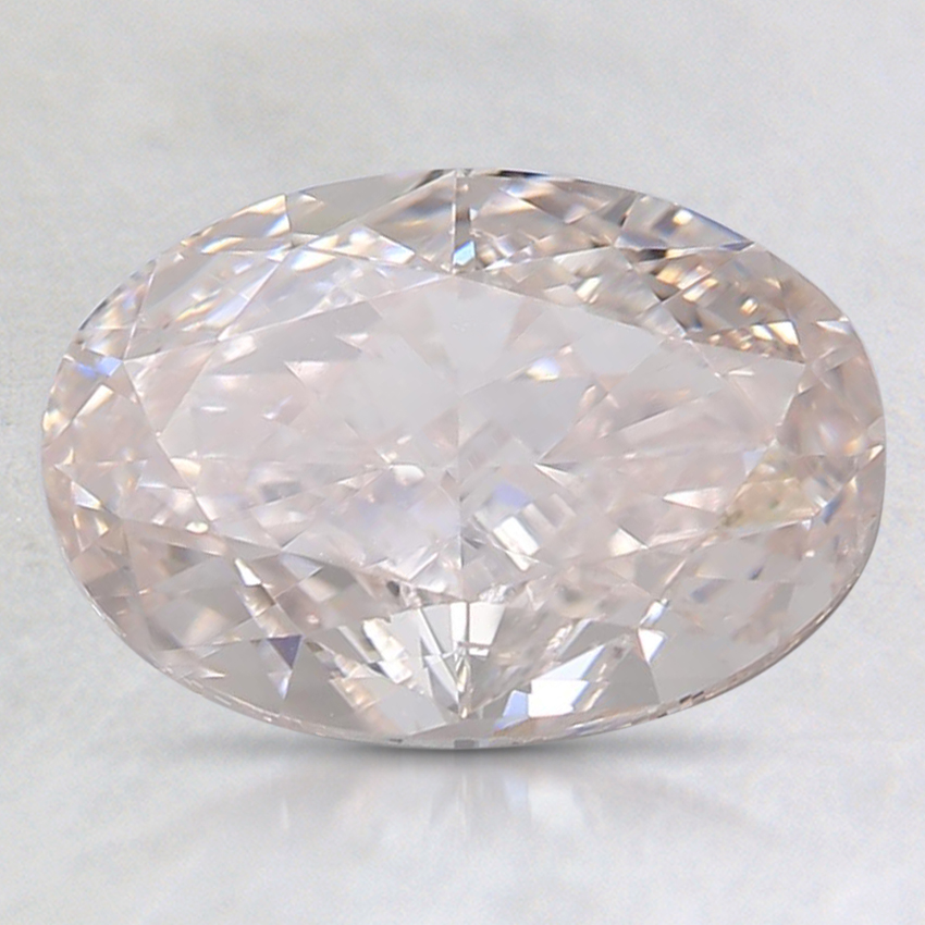 2.03 Ct. Light Brown-Pink Oval Diamond