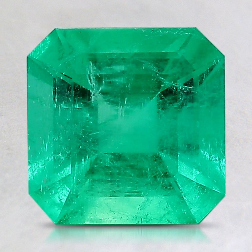 8.2mm Asscher Colombian Emerald