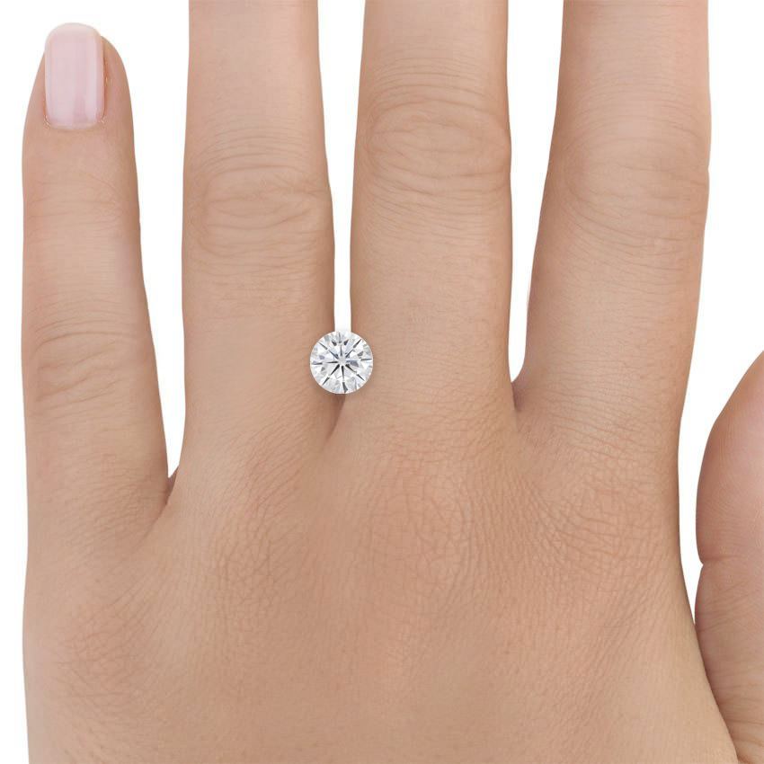 7mm Super Premium Round Moissanite | MO7.0RD1