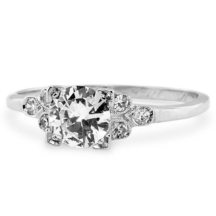 Art Nouveau Diamond Vintage Ring