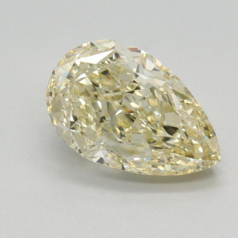 1.12 Ct. Fancy Yellow Pear Lab Grown Diamond