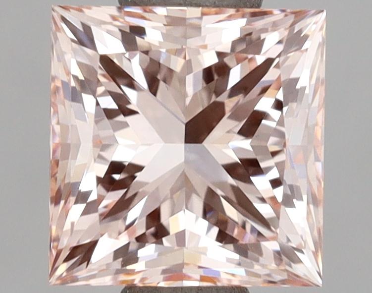 1.29 Ct. Fancy Intense Pink Princess Lab Grown Diamond