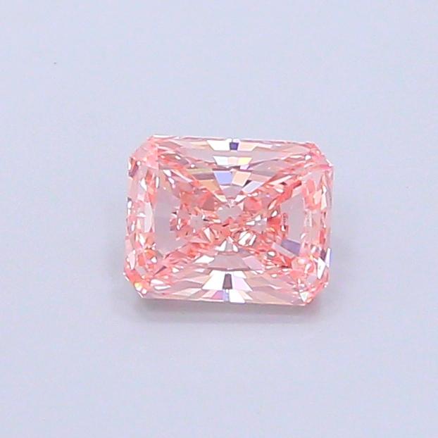 2.00 Ct. Fancy Vivid Pink Radiant Lab Grown Diamond