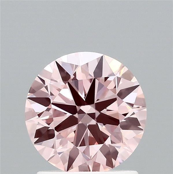 1.40 Ct. Fancy Intense Pink Round Lab Grown Diamond