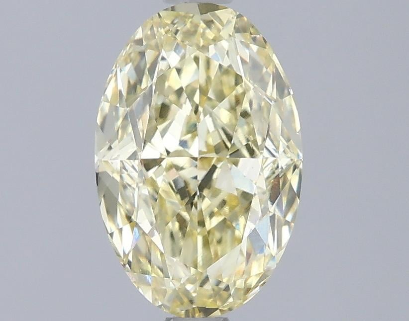 1.99 Ct. Fancy Yellow Oval Lab Grown Diamond