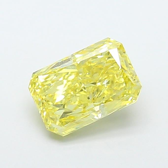 2.00 Ct. Fancy Intense  Yellow Radiant Lab Grown Diamond