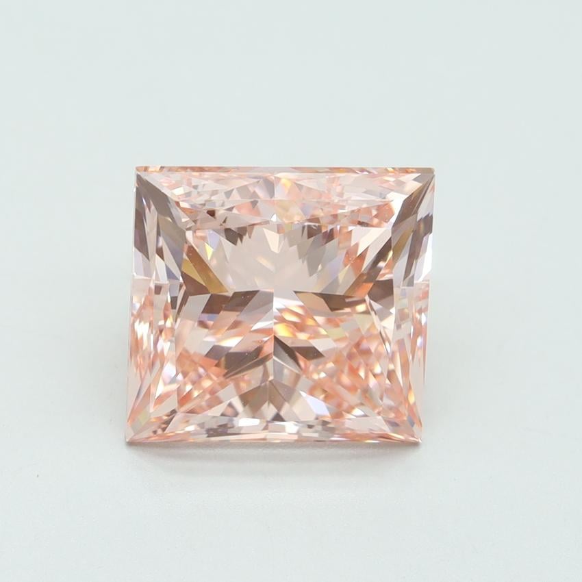 5.00 Ct. Fancy Intense Pink Princess Lab Grown Diamond