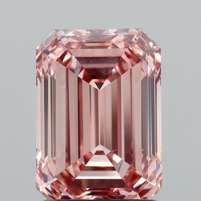 1.60 Ct. Fancy Intense  Pink Emerald Lab Grown Diamond