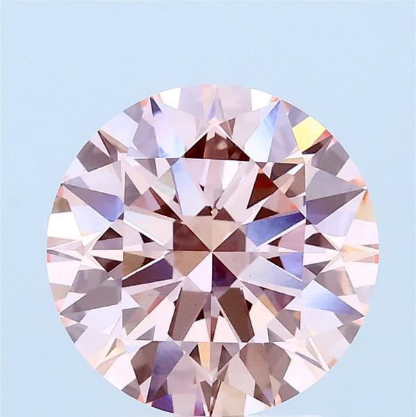 1.94 Ct. Fancy Intense Pink Round Lab Grown Diamond
