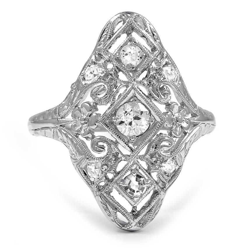 Edwardian Diamond Vintage Ring