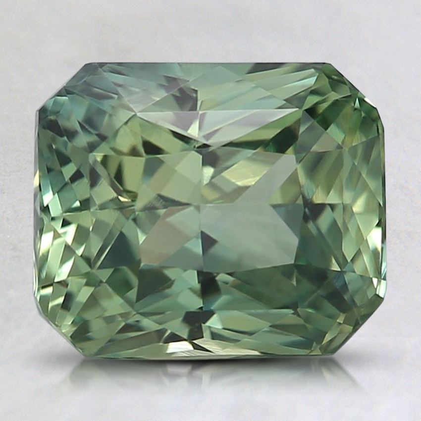 8.5x7.2mm Teal Radiant Sapphire