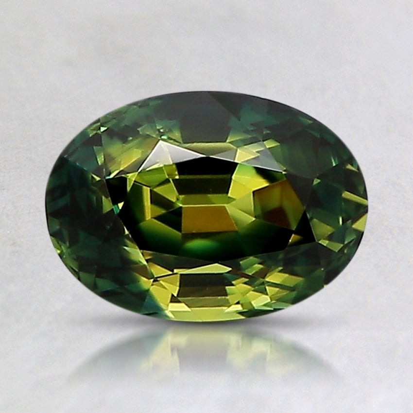 7.9x5.6mm Unheated Bi-Color Oval Australian Sapphire