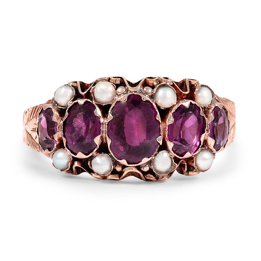 Victorian Amethyst Vintage Ring