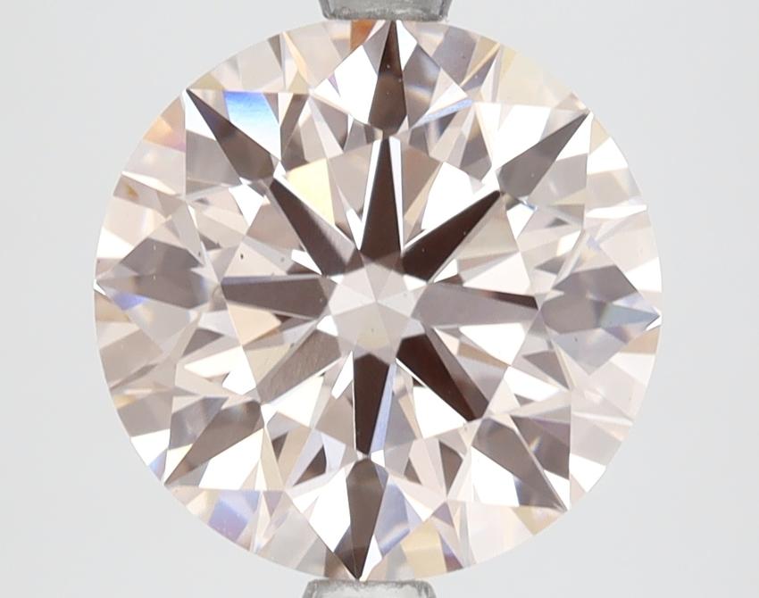 3.58 Ct. Fancy Light Pink Round Lab Grown Diamond