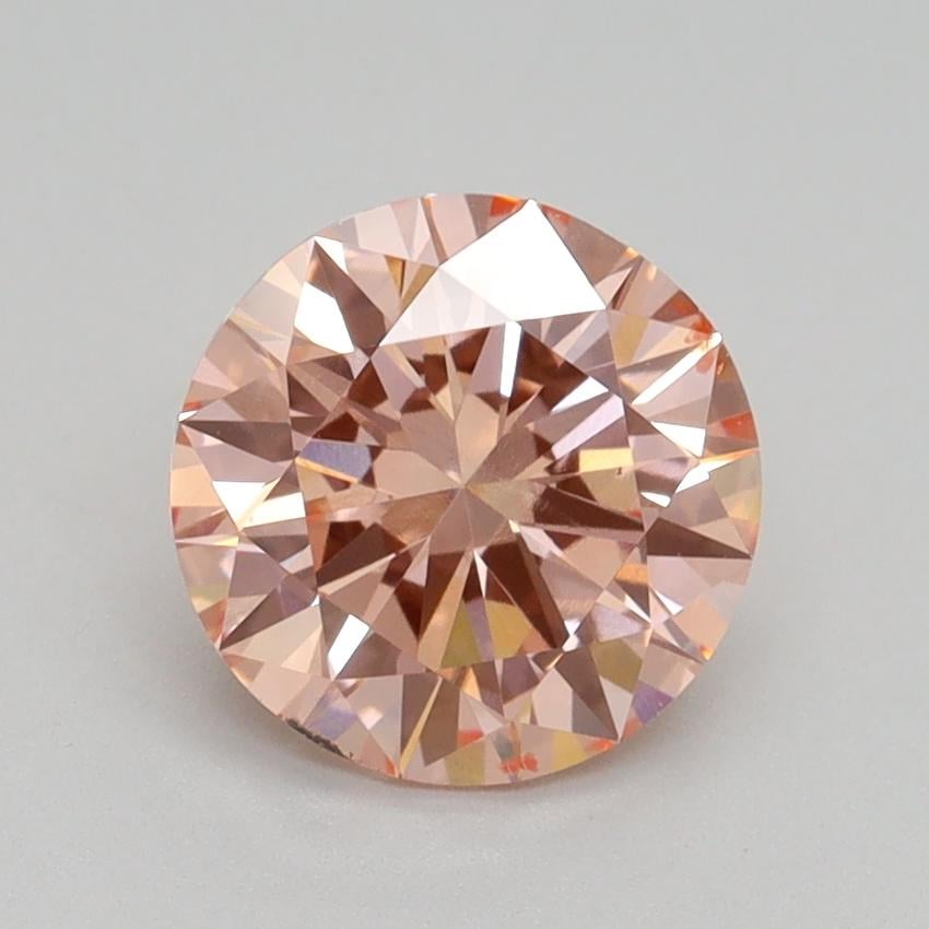 1.70 Ct. Fancy Intense Pink Round Lab Grown Diamond