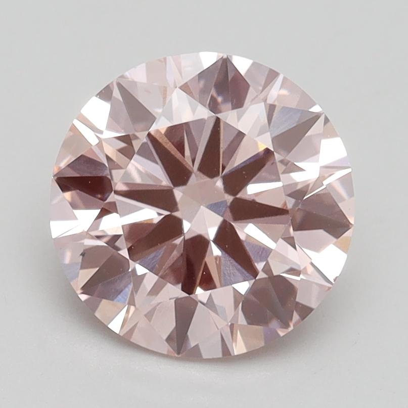 1.93 Ct. Fancy Pink Round Lab Grown Diamond