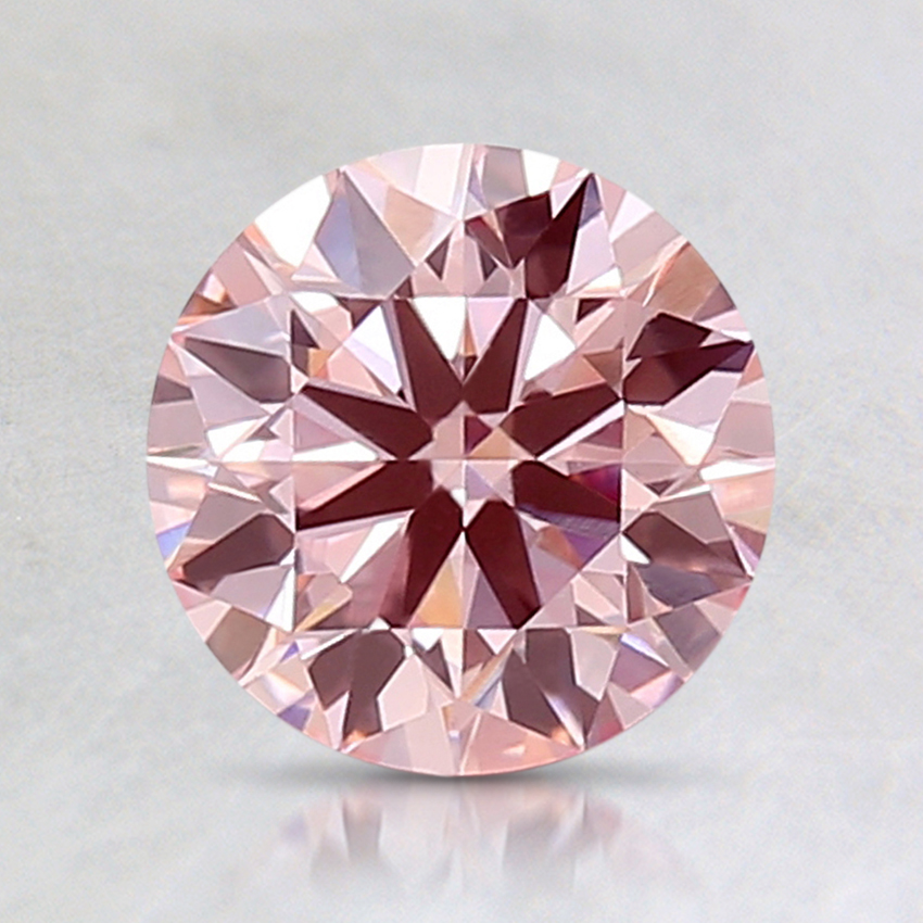 1.10 Ct. Fancy Pink Round Lab Created Diamond