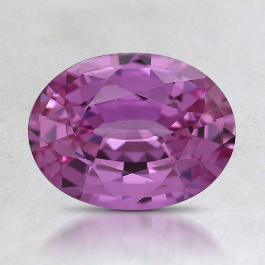 8x6.1mm Premium Pink Oval Sapphire
