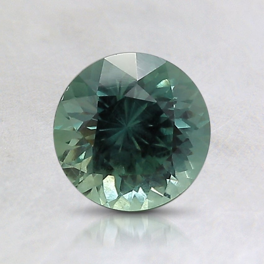 6mm Unheated Teal Round Montana Sapphire
