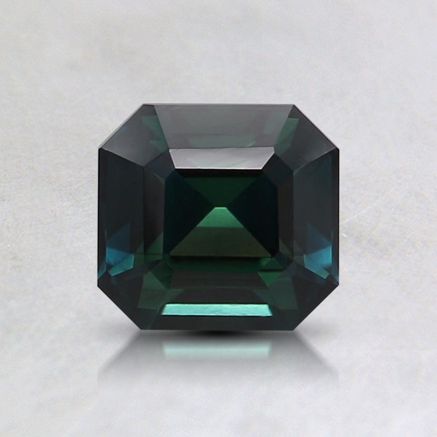5.6x5.2mm Premium Teal Asscher Sapphire