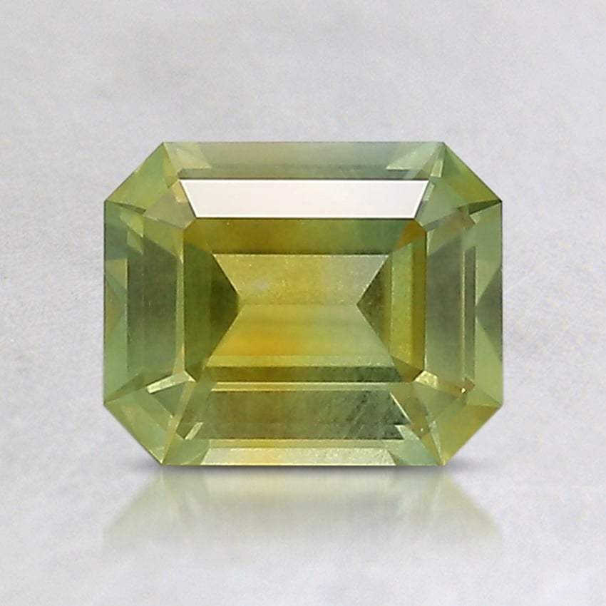 6.7x5.4mm Bi-Color Emerald Montana Sapphire