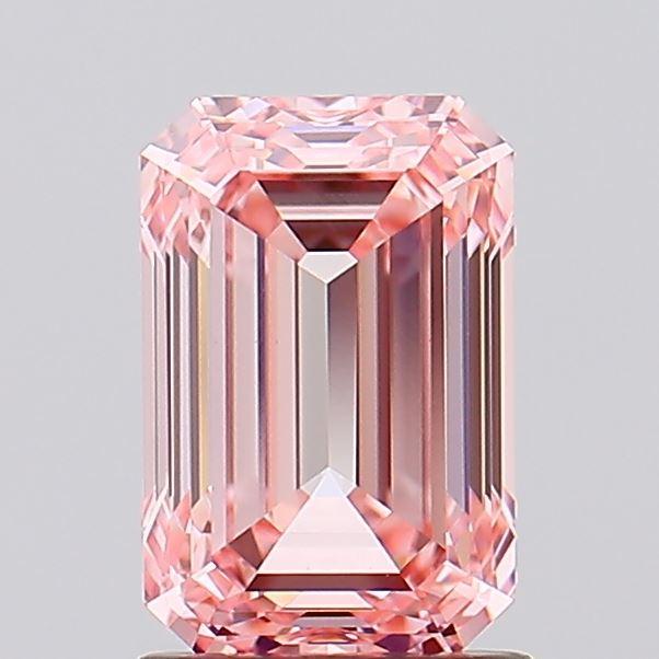 1.83 Ct. Fancy Intense Pink Emerald Lab Grown Diamond