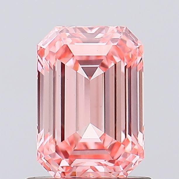 1.09 Ct. Fancy Vivid Pink Emerald Lab Grown Diamond
