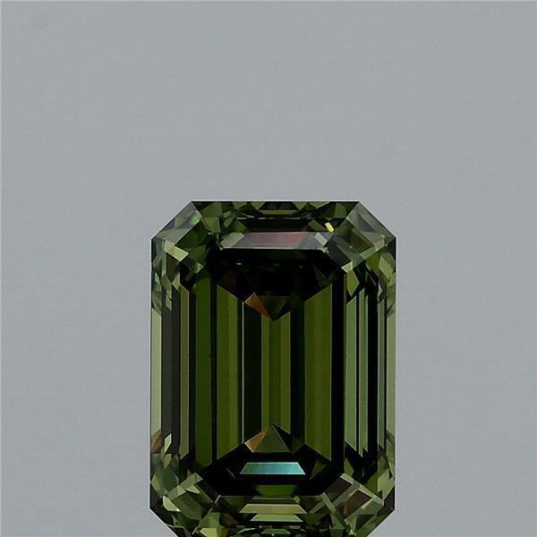 2.08 Ct. Fancy Vivid Green Emerald Lab Grown Diamond