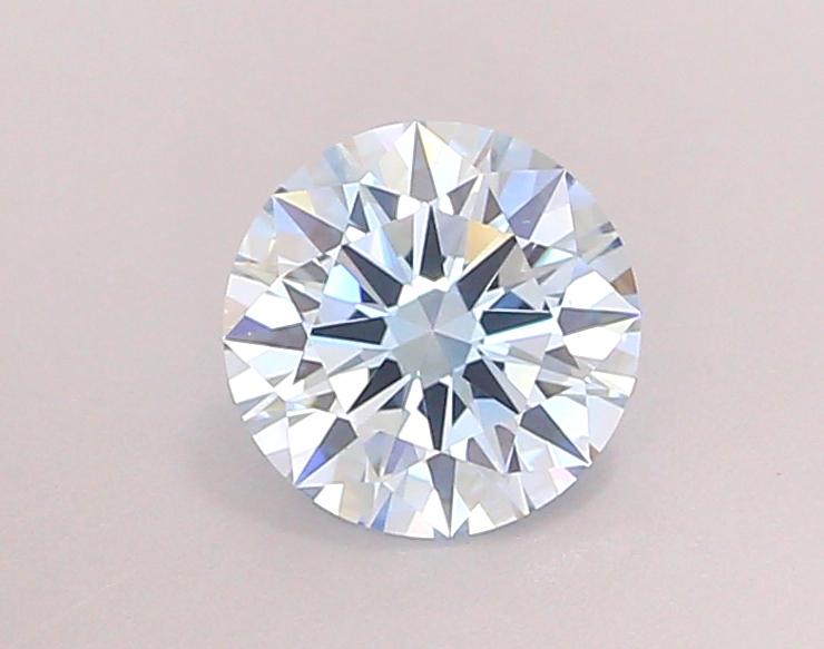 1.06 Ct. Fancy Vivid Blue Round Lab Grown Diamond