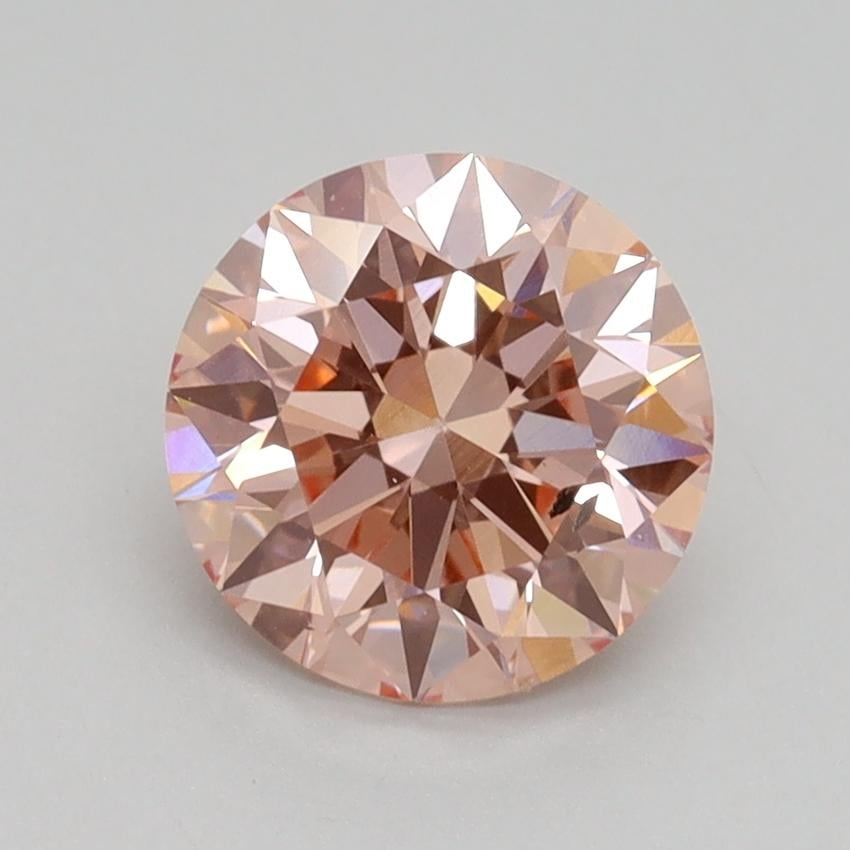 1.64 Ct. Fancy Intense Pink Round Lab Grown Diamond