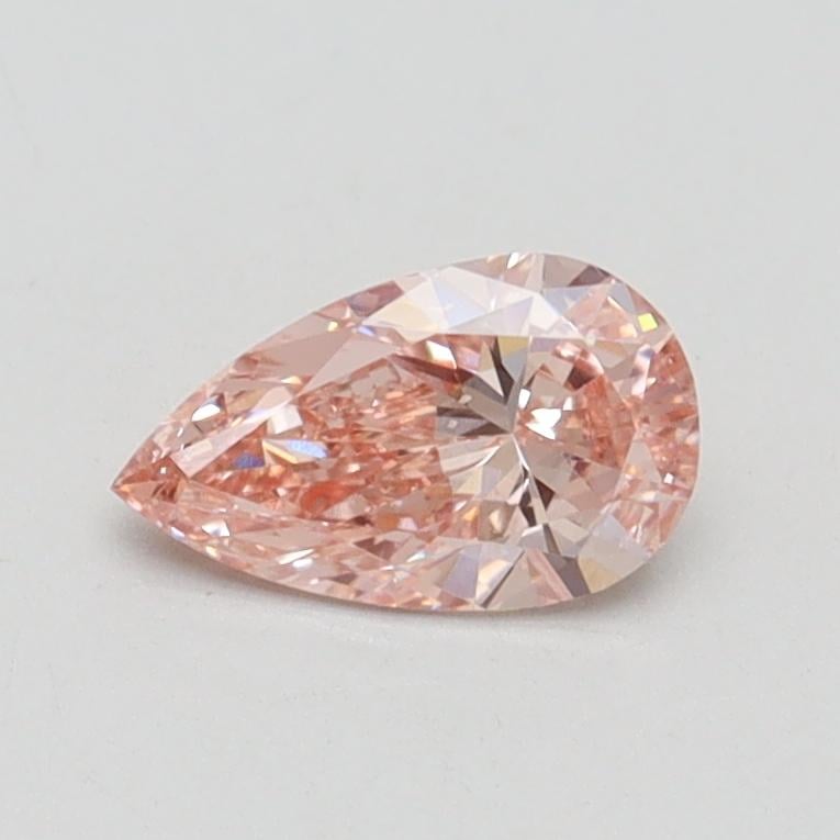0.50 Ct. Fancy Intense Pink Pear Lab Grown Diamond