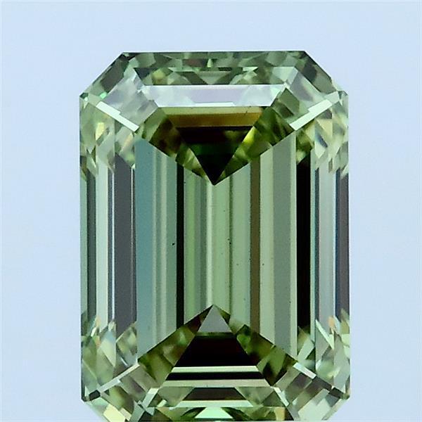 2.01 Ct. Fancy Vivid Green Emerald Lab Grown Diamond