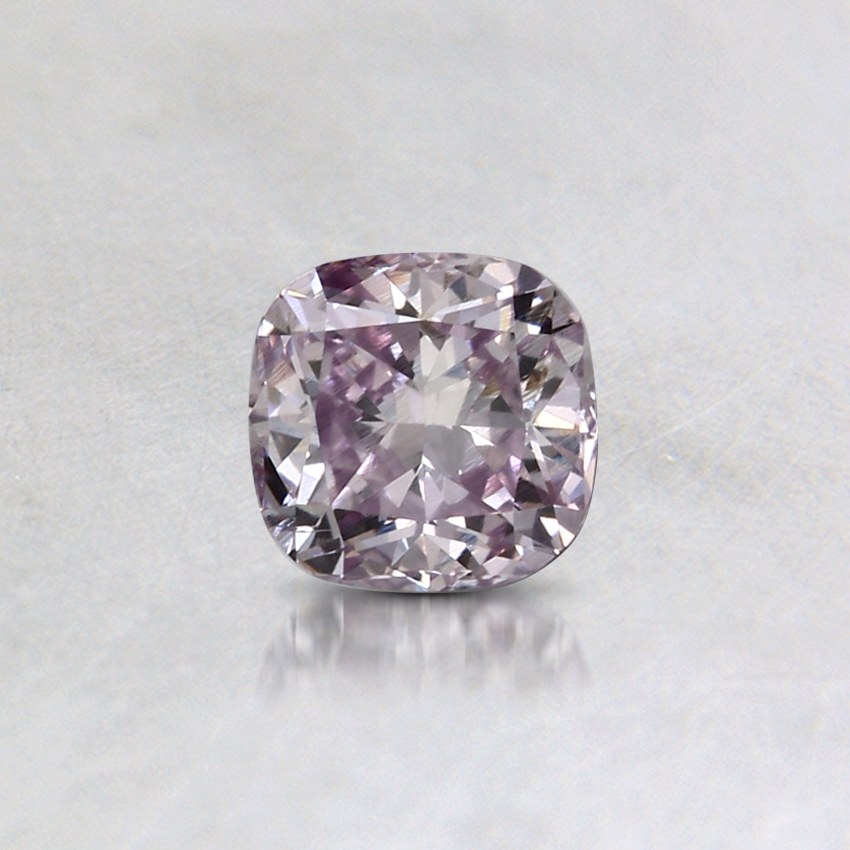 0.30 Ct. Fancy Pink-Purple Cushion Colored Diamond