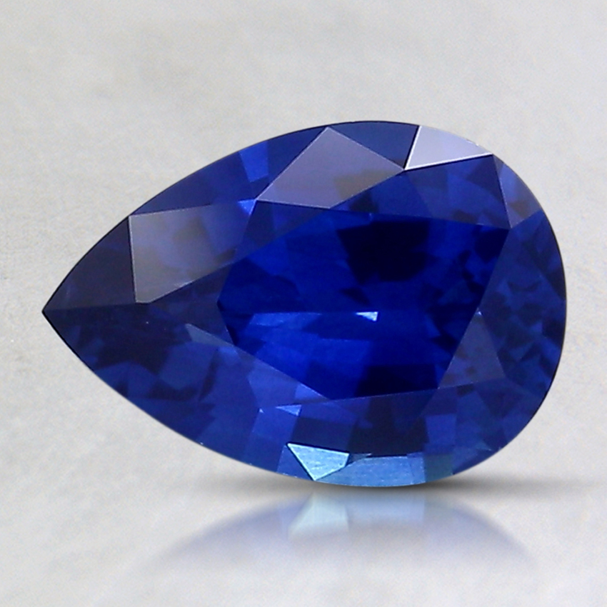 8.8x6.1mm Premium Blue Pear Sapphire