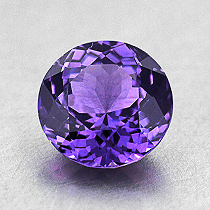 6mm Purple Round Sapphire