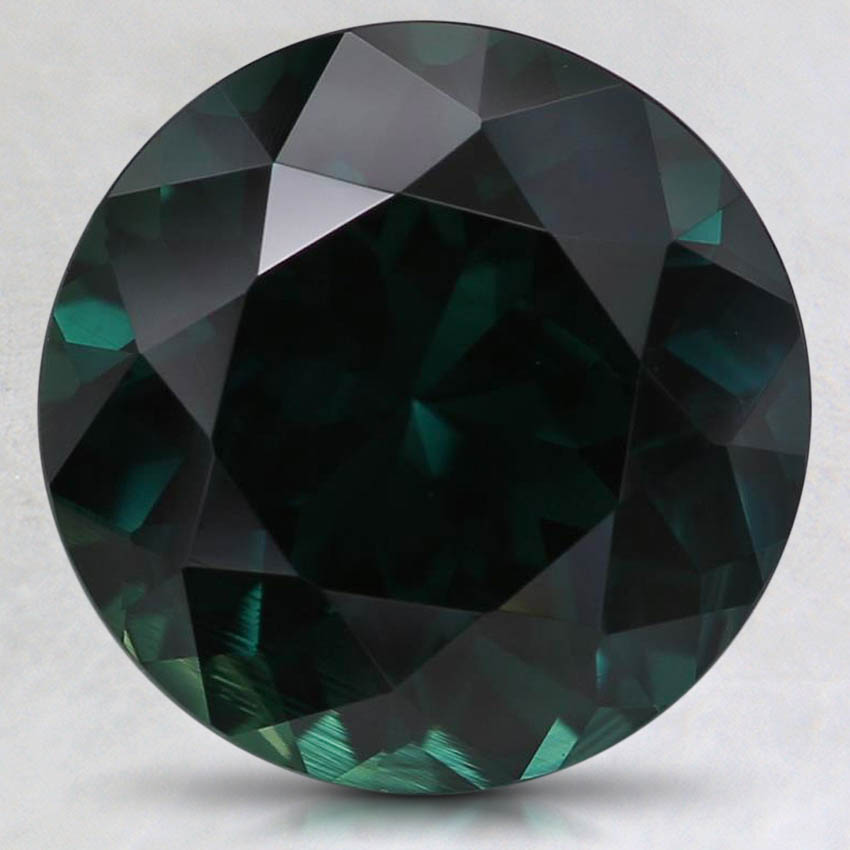 10.6mm Teal Round Sapphire